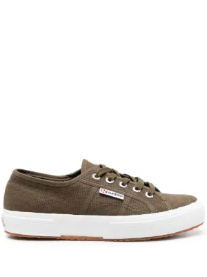 green suede superga