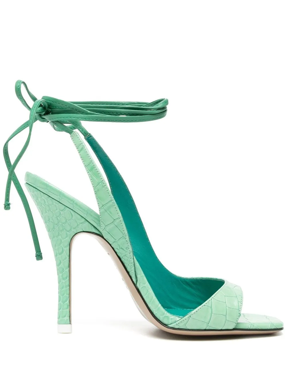 

The Attico Inez 105mm sandals - Green