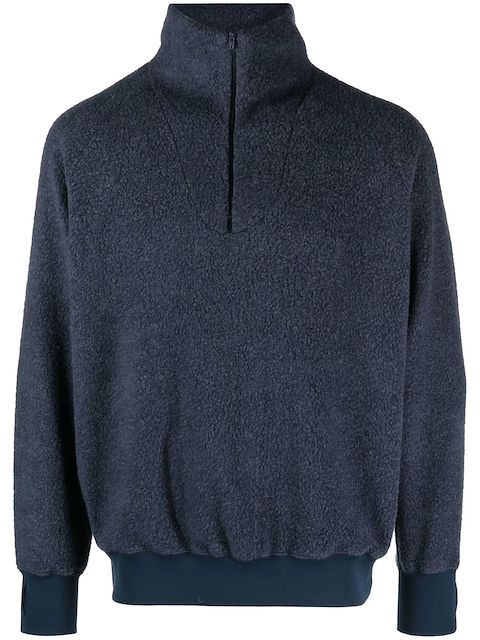 BEAMS PLUS Pullover mit Reißverschluss