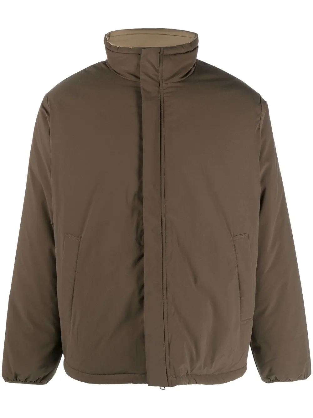 

BEAMS PLUS padded funnel-neck jacket - Green