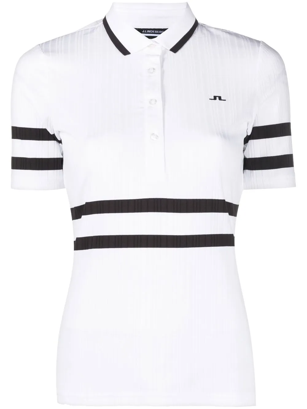 

J.Lindeberg Moira ribbed polo shirt - White