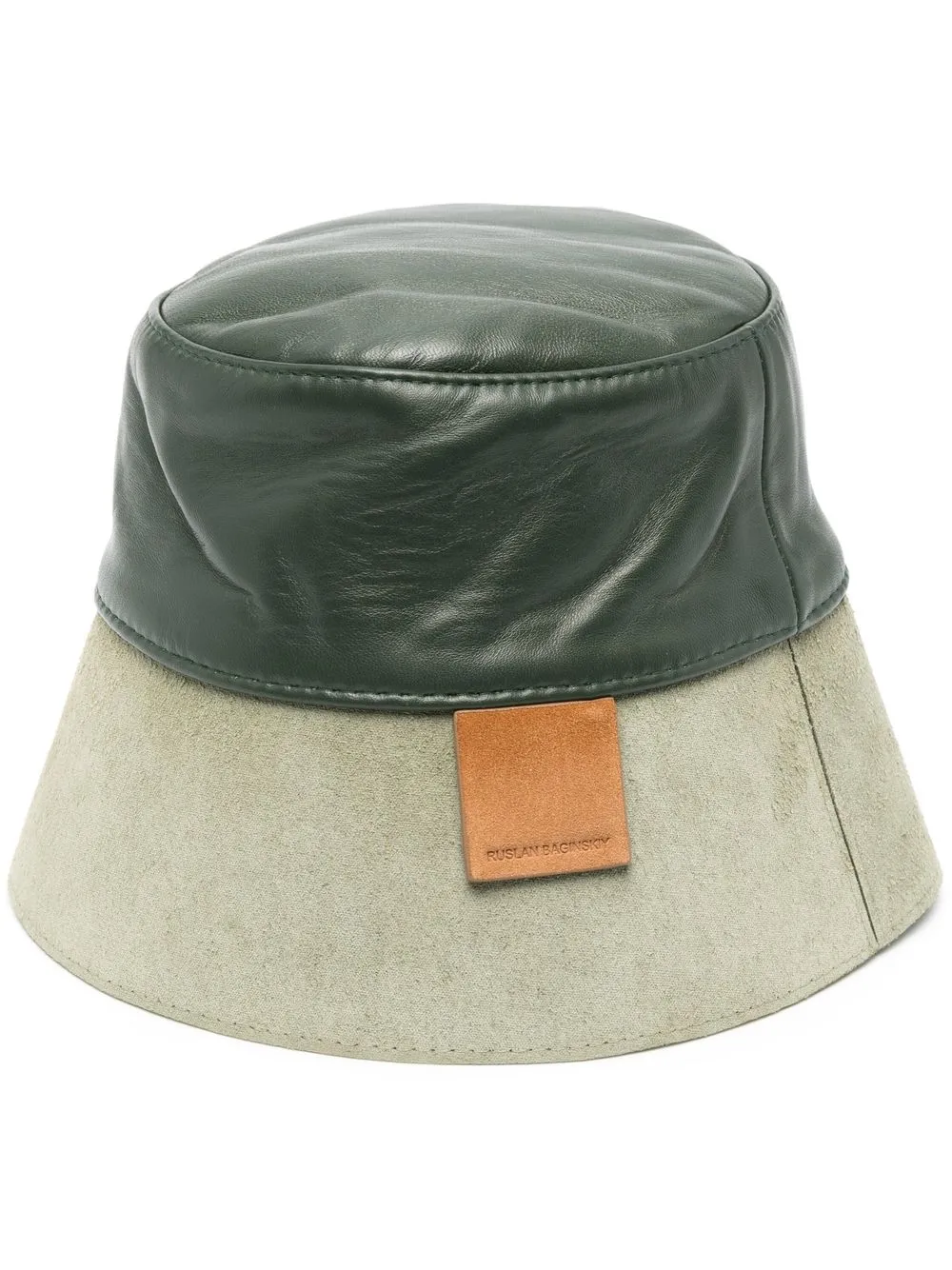 

Ruslan Baginskiy Lampshade bucket hat - Green