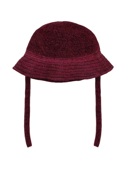 Oseree Kids metallic tie-fastening hat