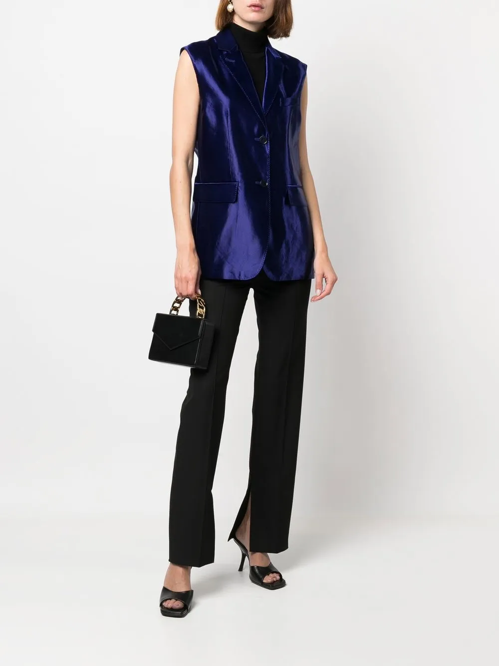 

ASPESI button-up gilet - Blue