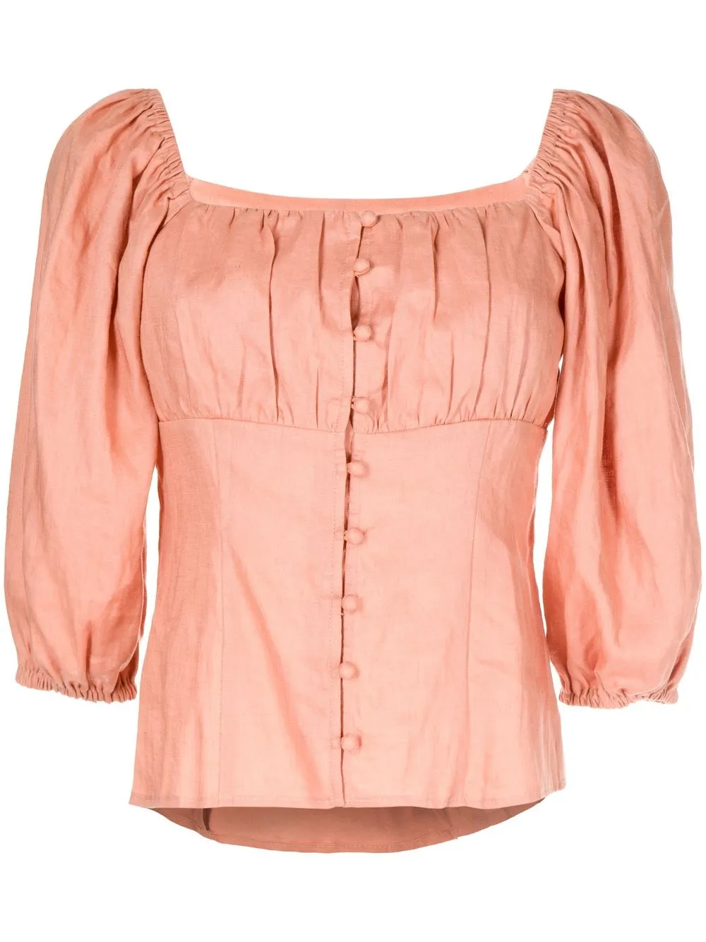 

We Are Kindred Lucia button-front blouse - Pink