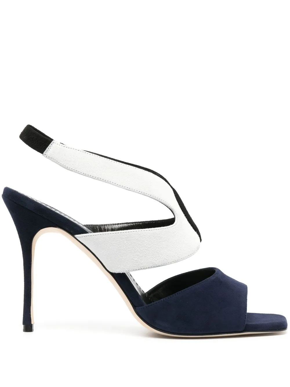 

Manolo Blahnik Fifno 105mm high-heeled sandals - Blue