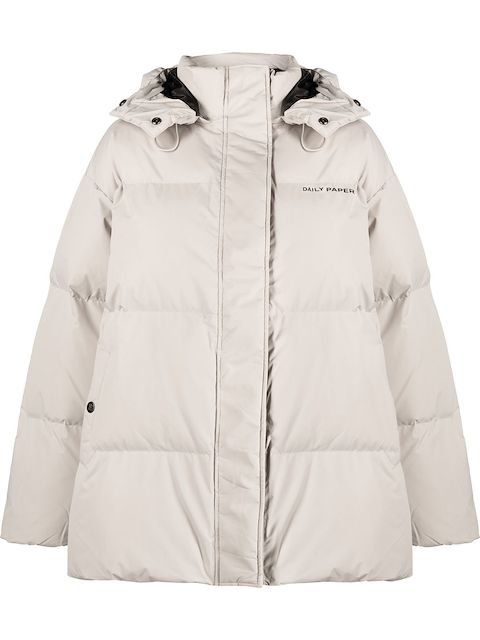 Daily Paper Nicole hooded quilted coat