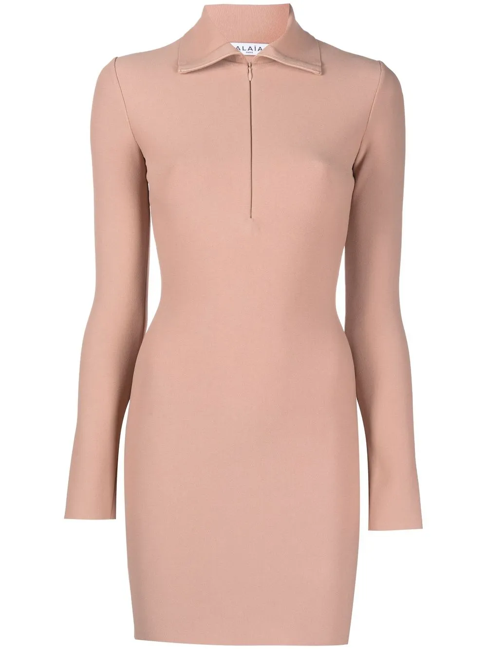 Alaïa vestido corto con medio cierre | neutro | Image 1