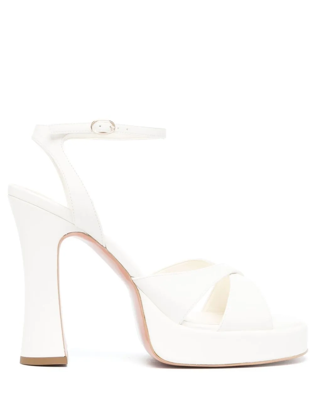 

Pīferi sandalias Upanova con plataforma de 95mm - 255 - IVORY
