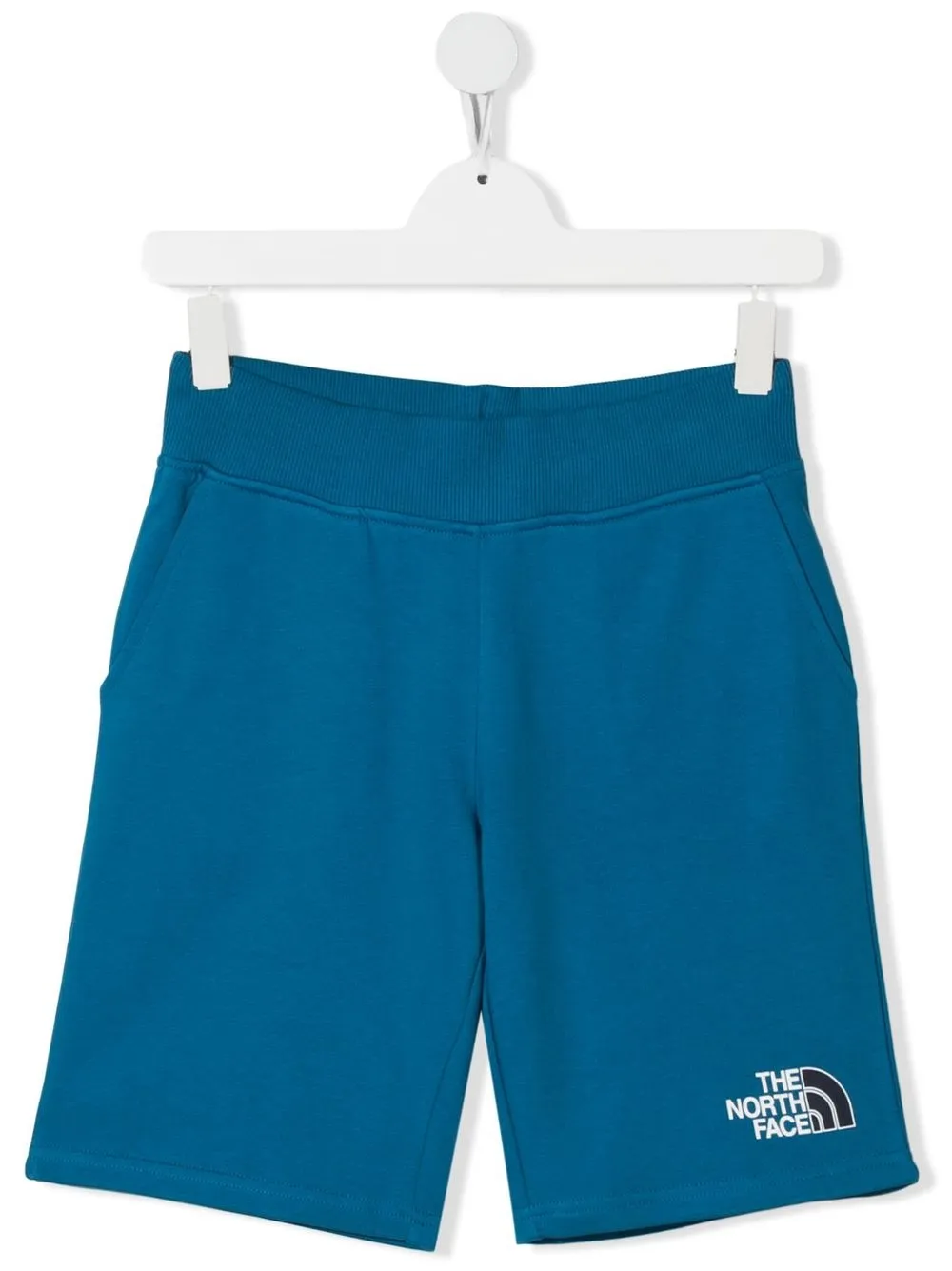 

The North Face Kids TEEN logo print shorts - Blue