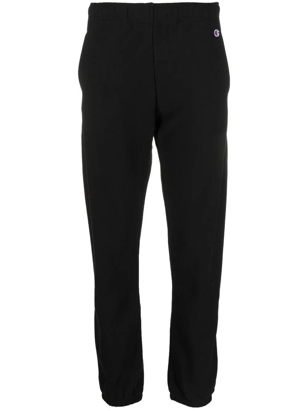 

Champion elasticated-waist cotton-blend track pants - Black