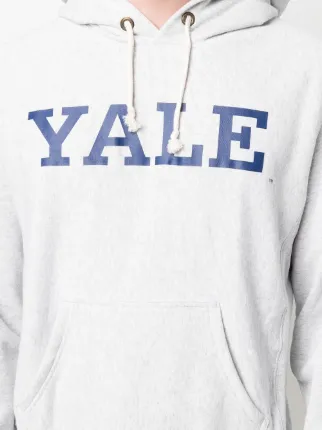 Yale 印花抽绳连帽衫展示图