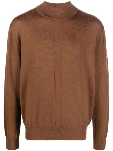 Études Studio fine-knit mock neck jumper