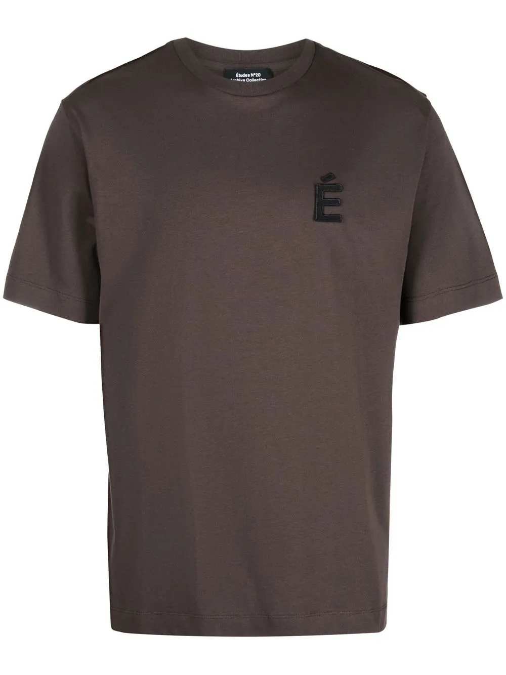

Etudes playera manga corta con parche del logo - Marrón