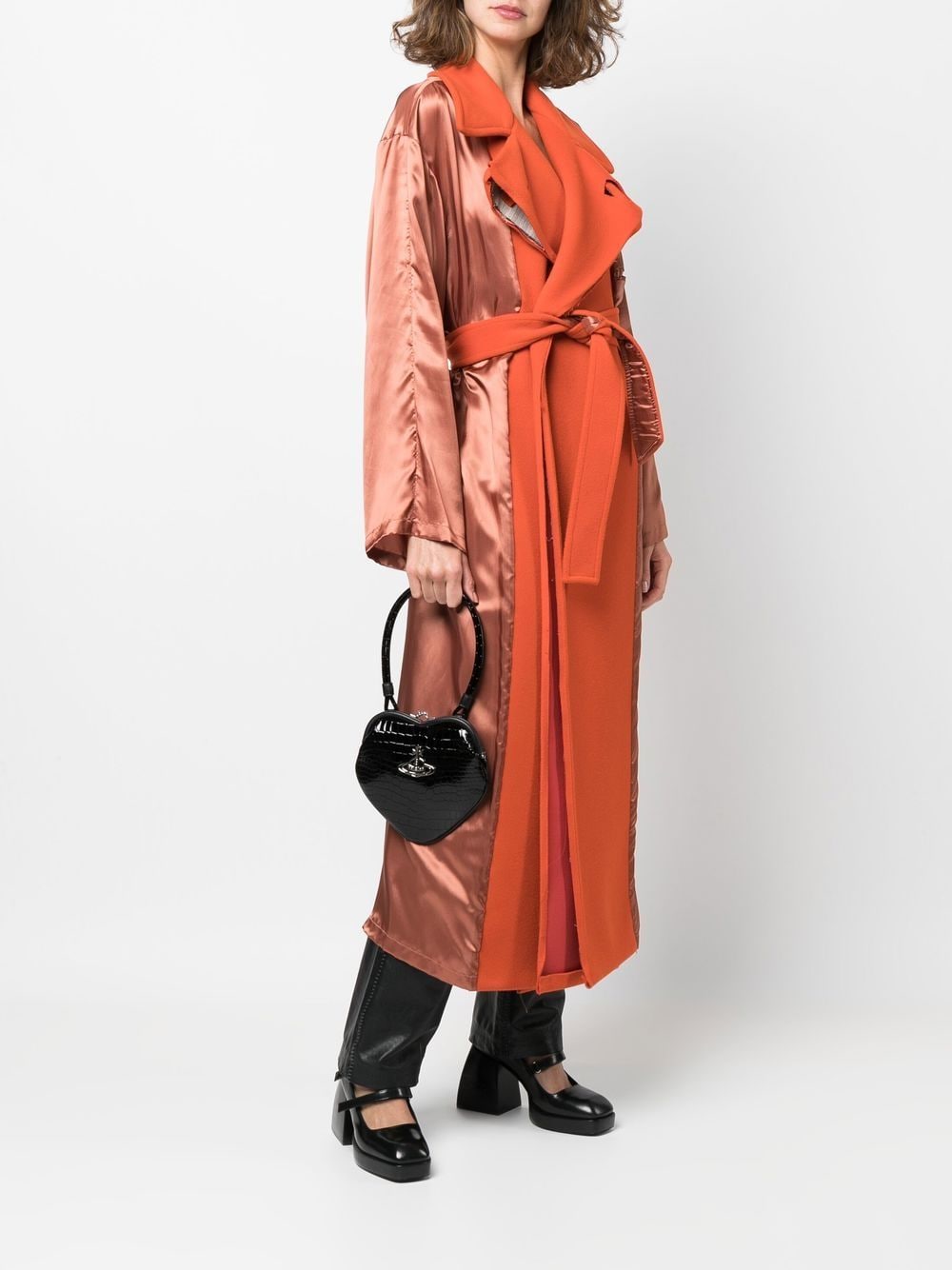 Vivienne Westwood: Orange New Heart Bag