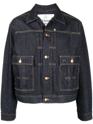 Vivienne westwood best sale denim jacket mens