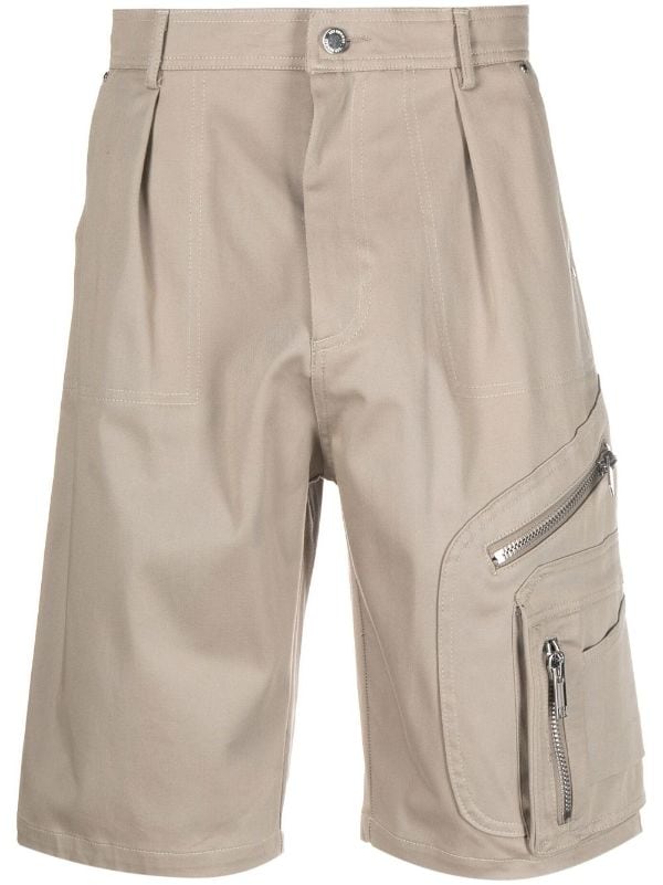LES HOMMES knee-length Cargo Shorts - Farfetch