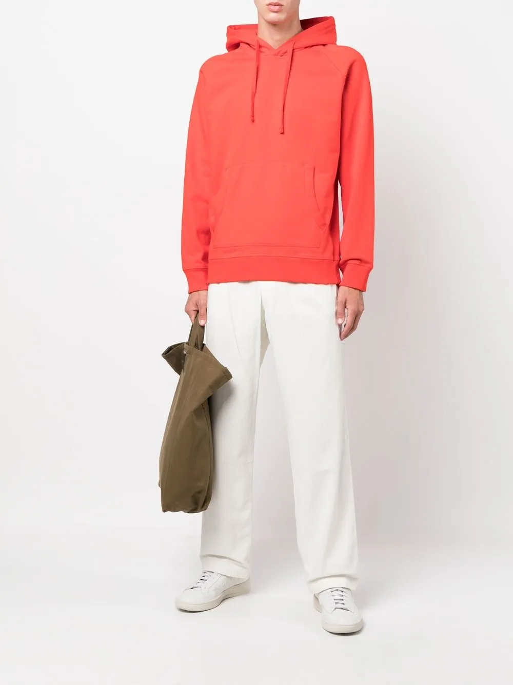  Orlebar Brown Francis Hoodie   Rot 