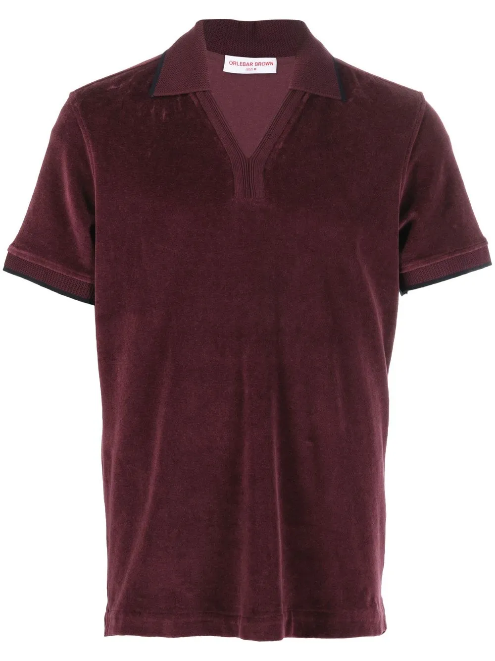 

Orlebar Brown playera tipo polo Clive - Rojo