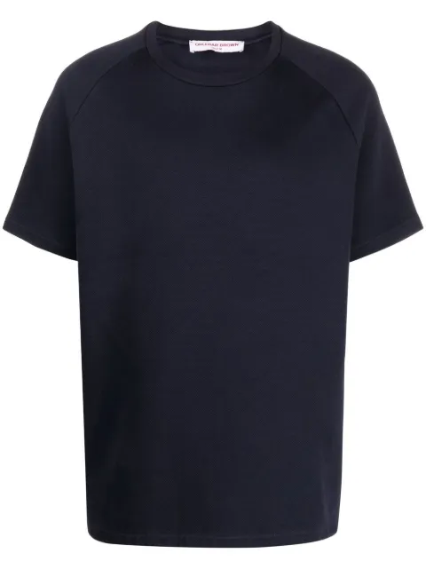 Orlebar Brown playera con cuello redondo