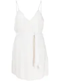 Retrofete Claire sequinned mini dress - White