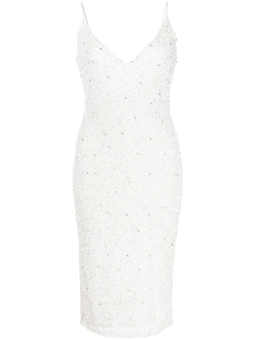 

Retrofete vestido midi Billie - Blanco