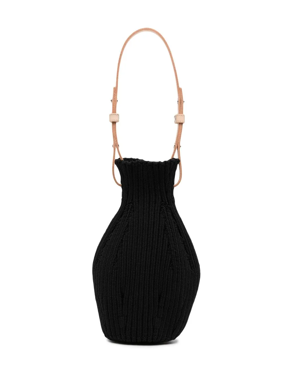 

LASTFRAME knitted shoulder bag - Black