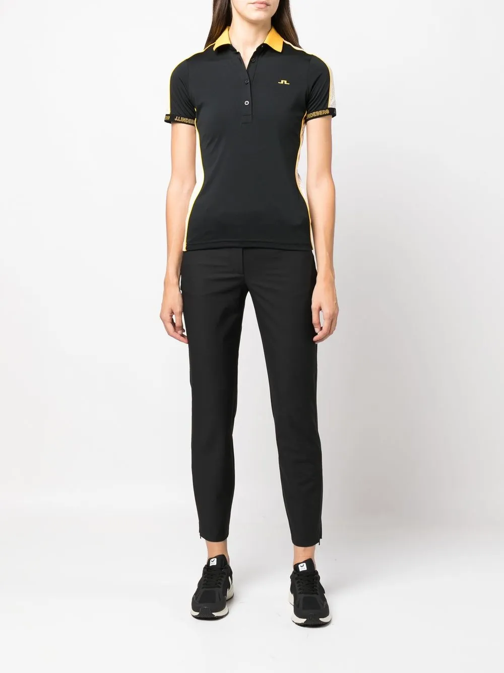 J.Lindeberg Slim-fit broek - Zwart