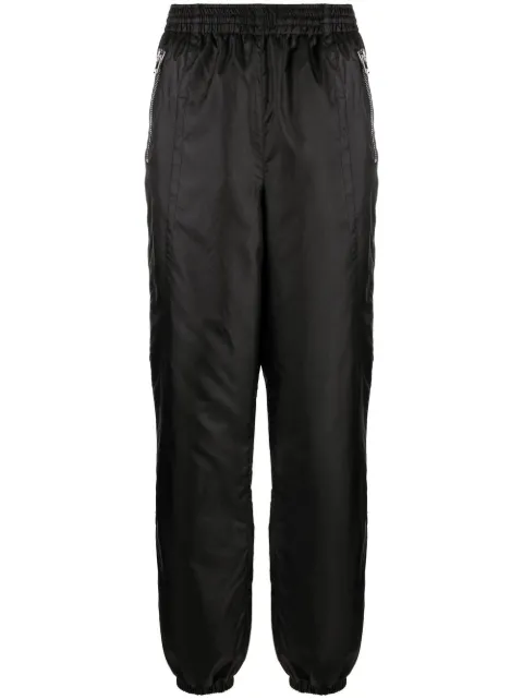 Alessandra Rich pants con logo bordado