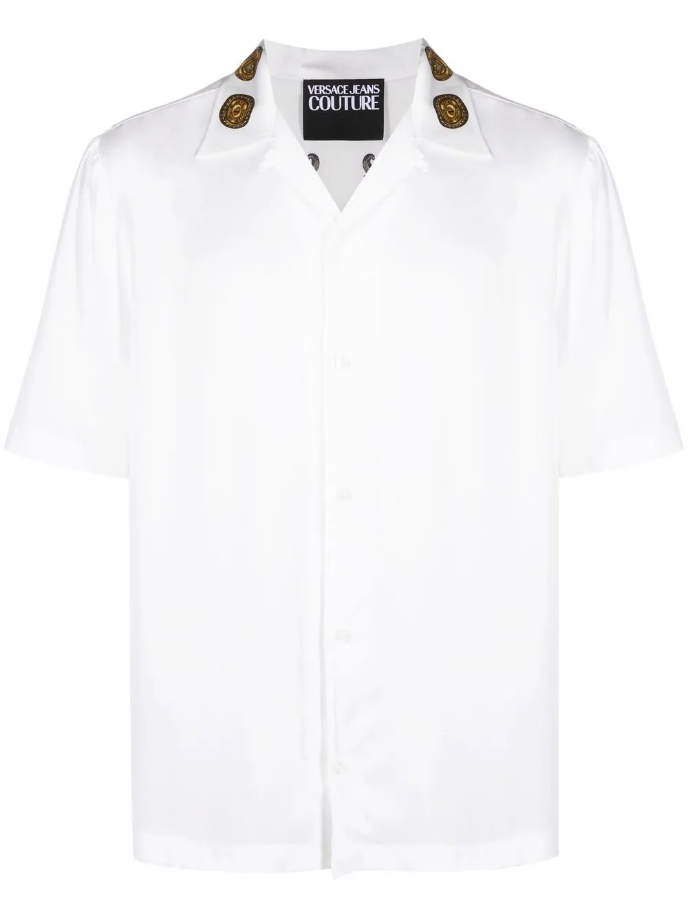 

Versace Jeans Couture camisa con estampado Barocco - Blanco