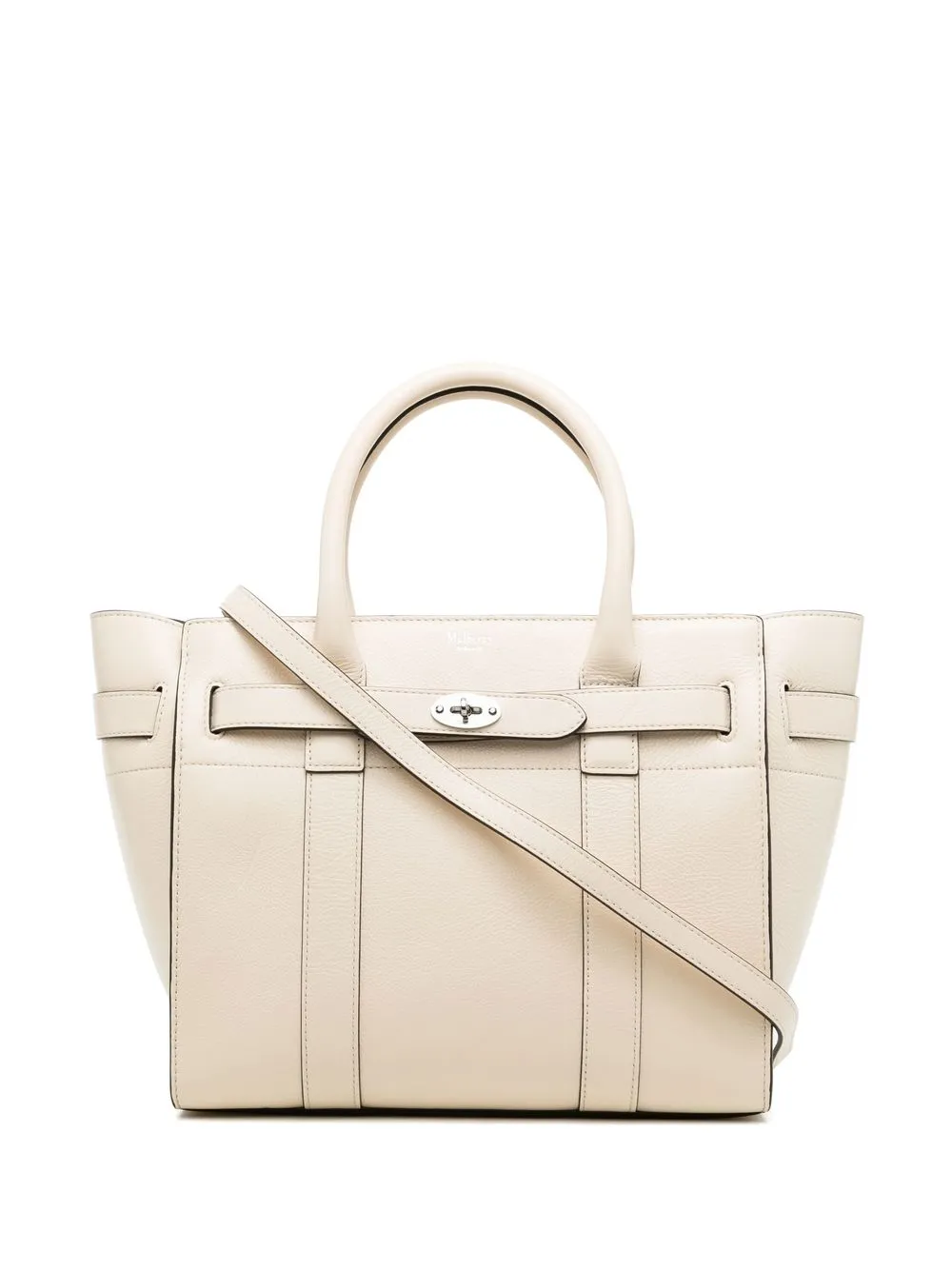 

Mulberry Bayswater leather tote bag - White