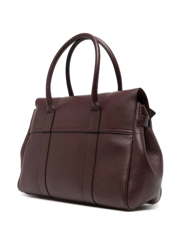 Mulberry Bayswater Grained Leather Tote Bag Farfetch