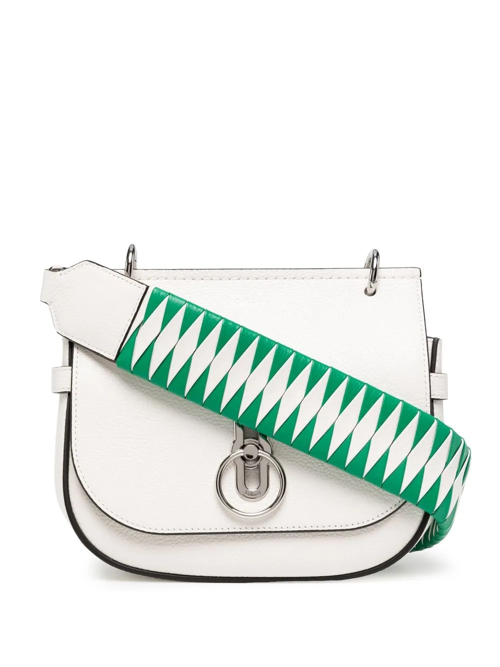 

Mulberry small Amberley cut out-strap bag - White