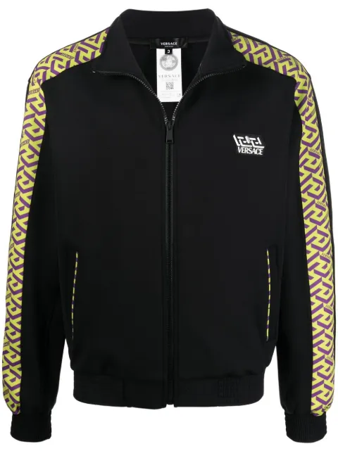 Versace جاكيت رياضي بطبعة 'غريكا'