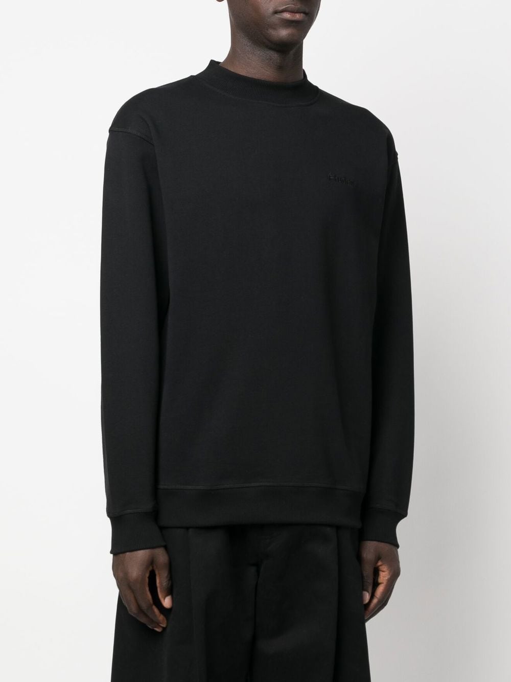  Etudes National Organic-cotton Sweatshirt - Black 