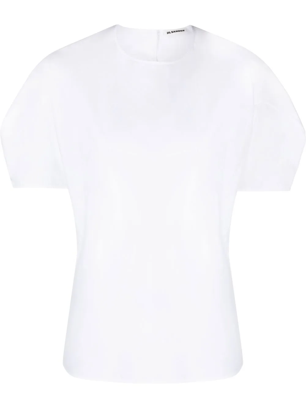 

Jil Sander top de manga corta - Blanco