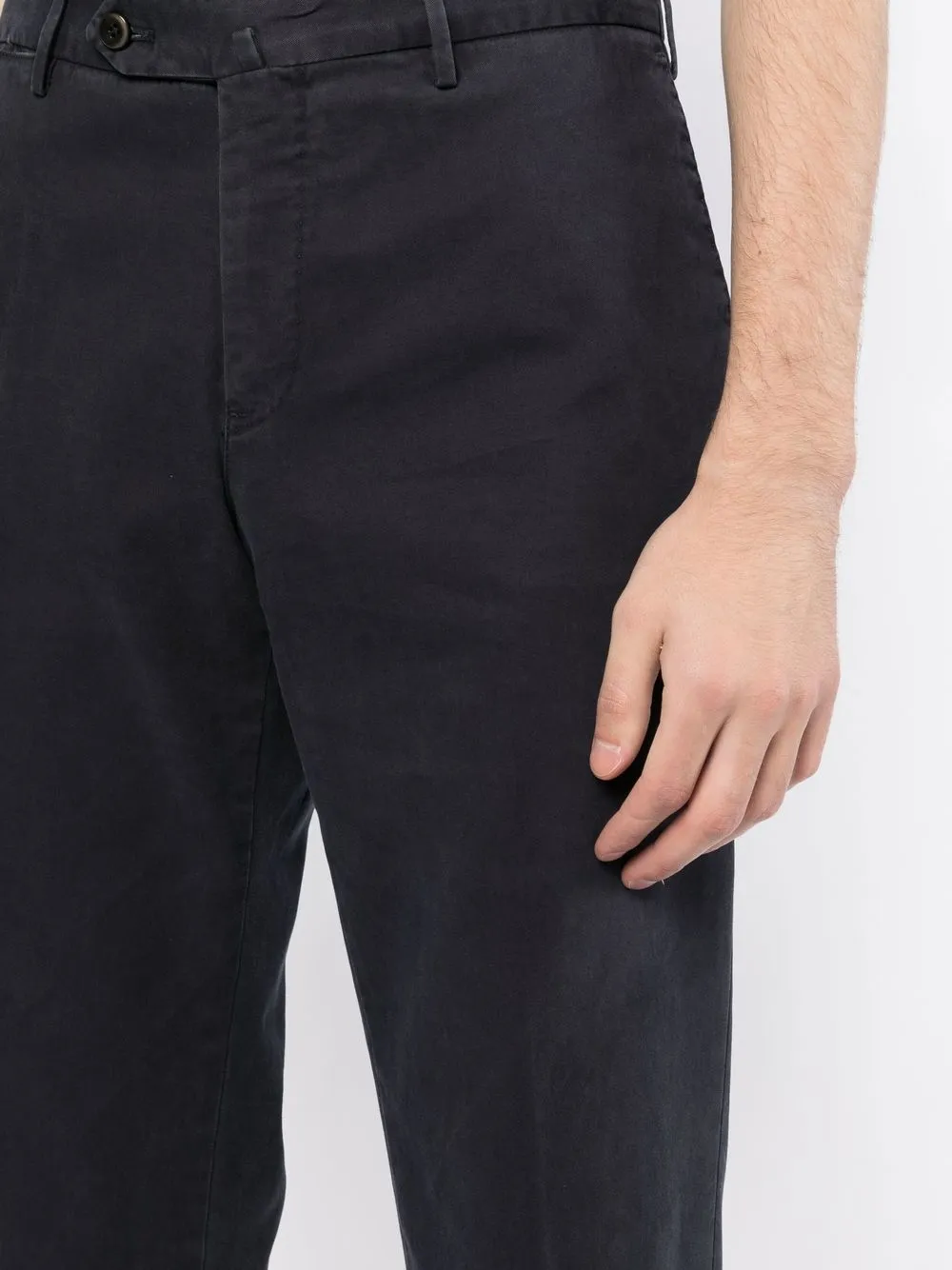Pressed-Crease Four-Pocket Chinos