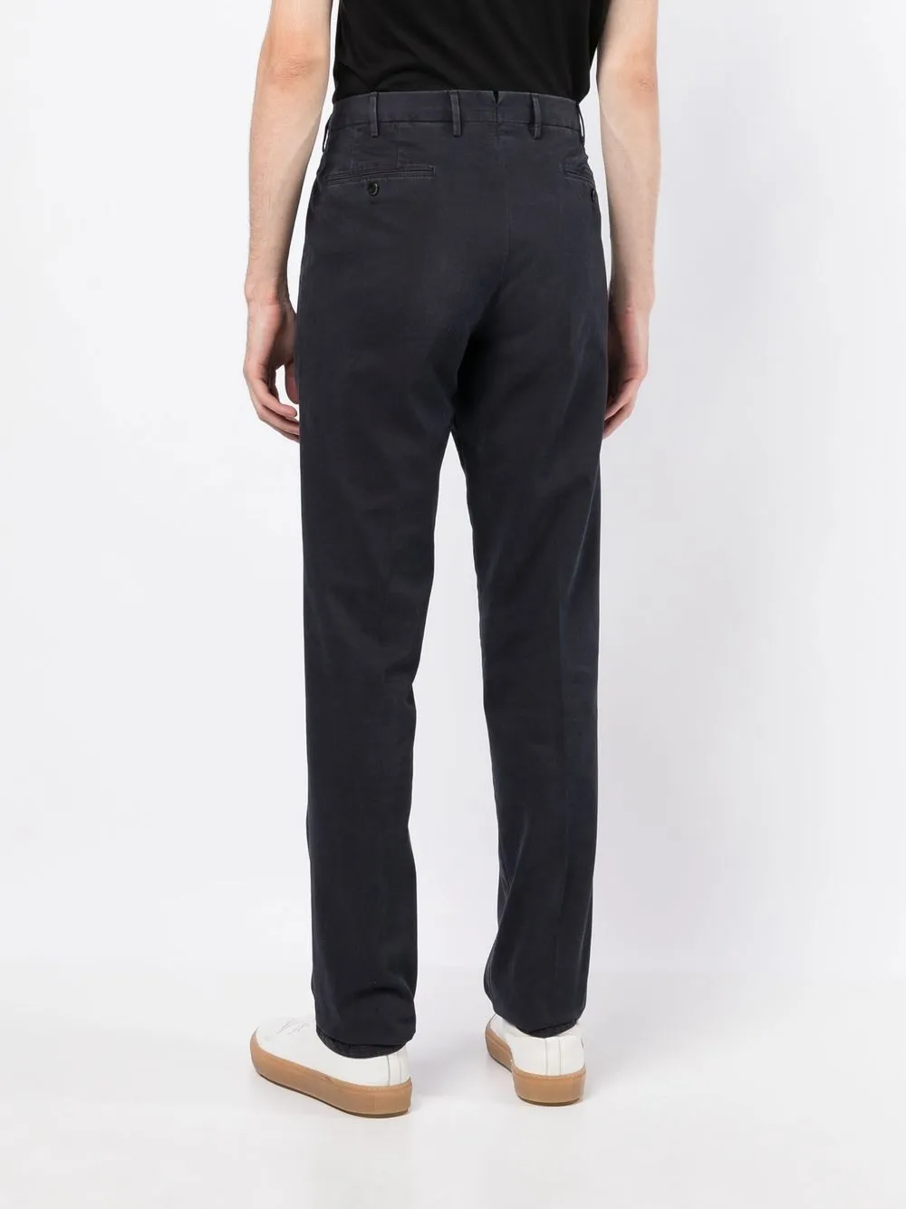 Pressed-Crease Four-Pocket Chinos