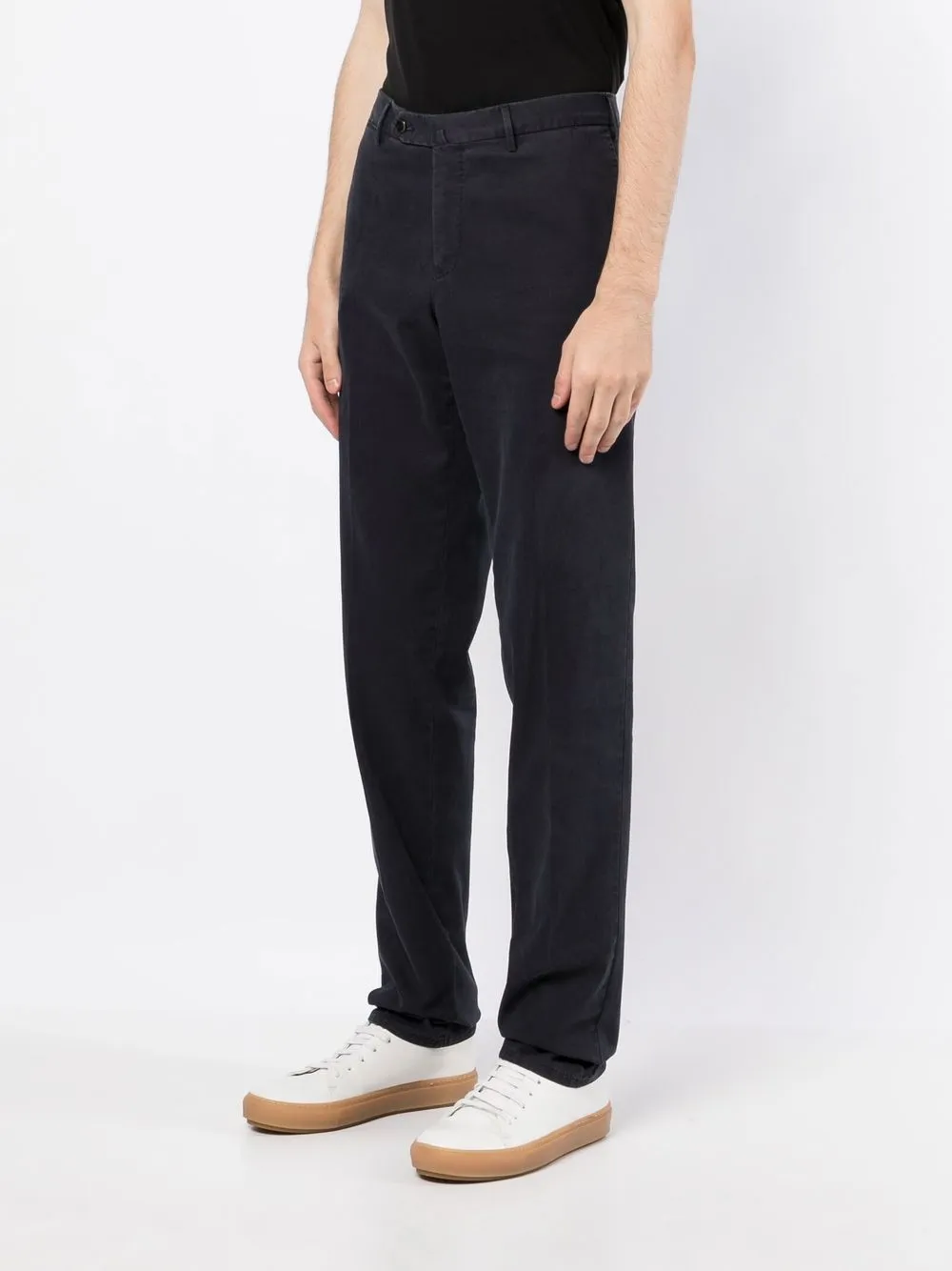 Pressed-Crease Four-Pocket Chinos