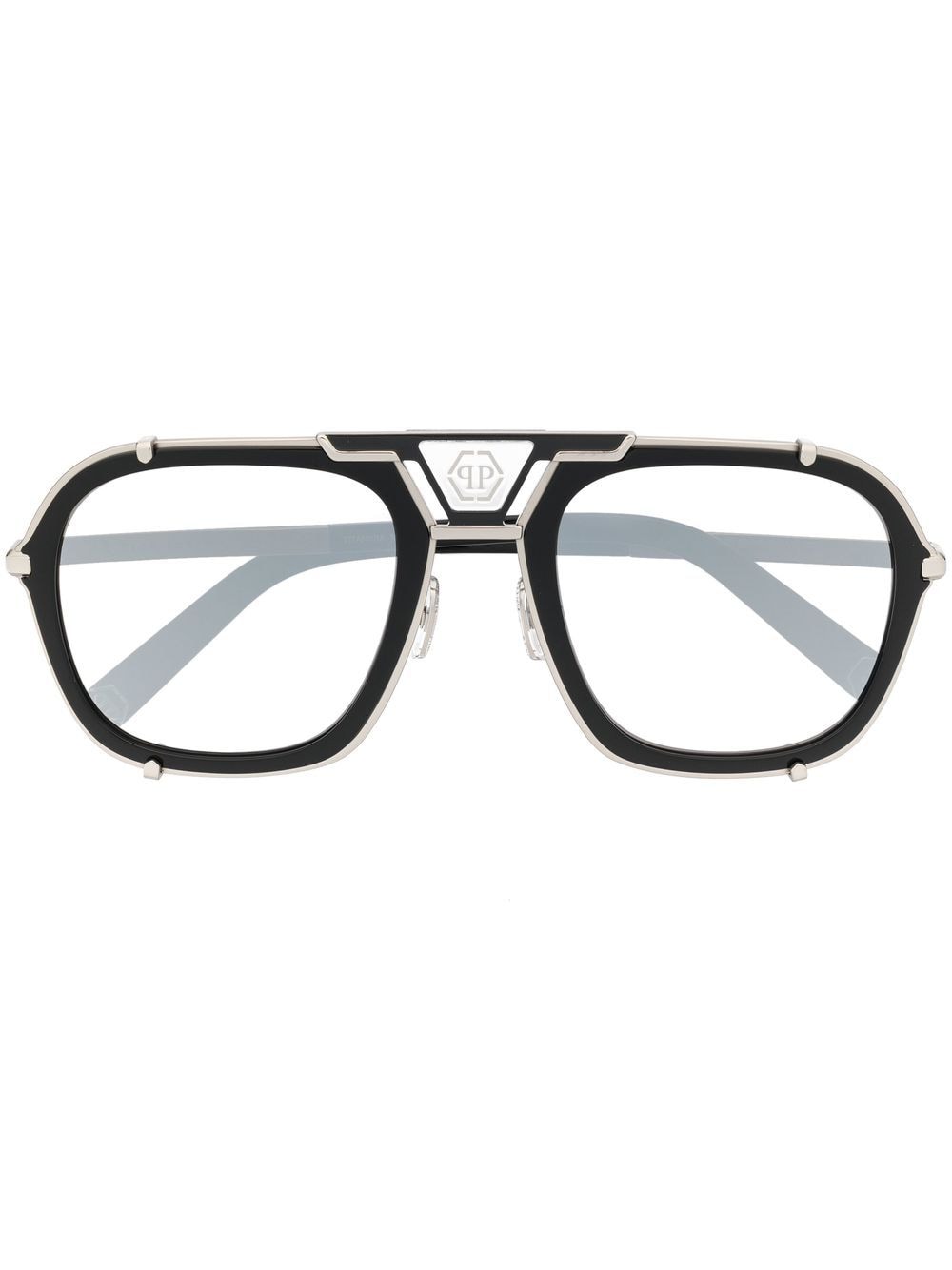 Philipp Plein Eyewear Square-frame Sunglasses In Black