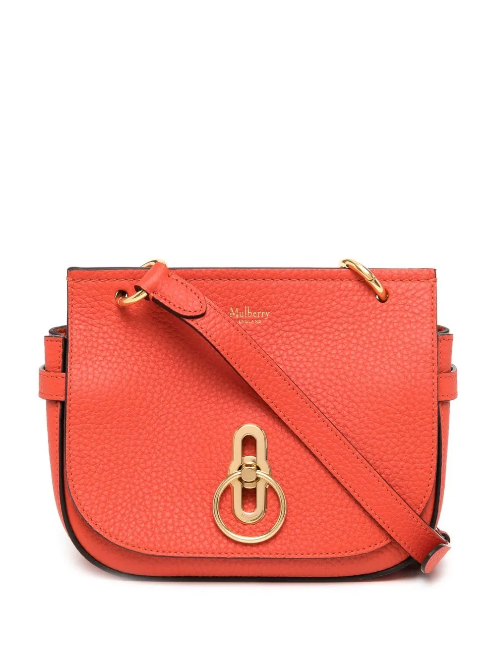 

Mulberry bolsa crossbody Amberley pequeña - Naranja