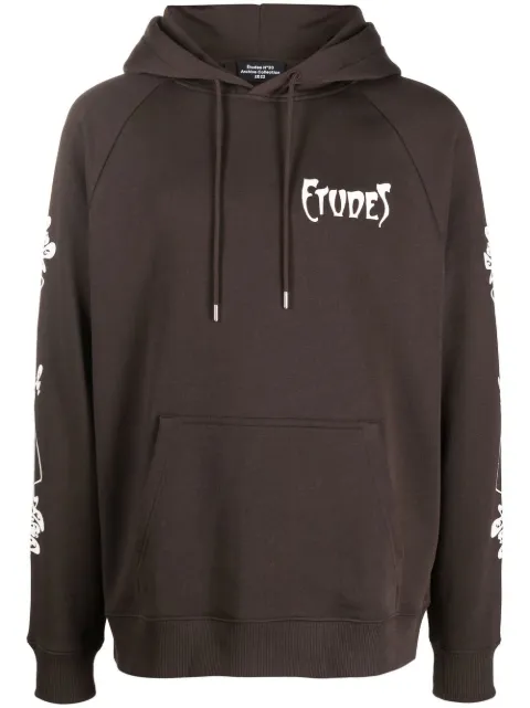 Études Studio Racing Paris logo-print hoodie