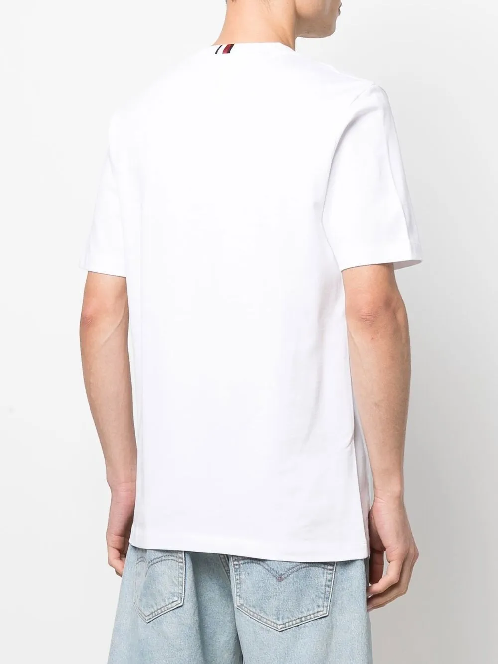 Tommy Hilfiger logopatch Cotton Tshirt Farfetch