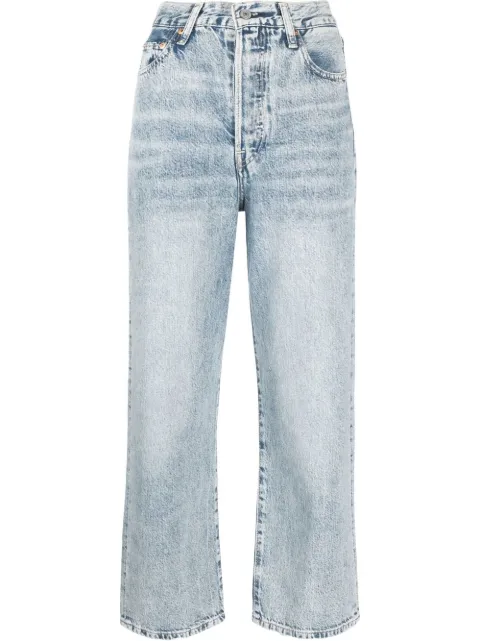 Levi's Ribcage straight-leg jeans
