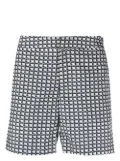 Orlebar Brown graphic-print swim shorts - White