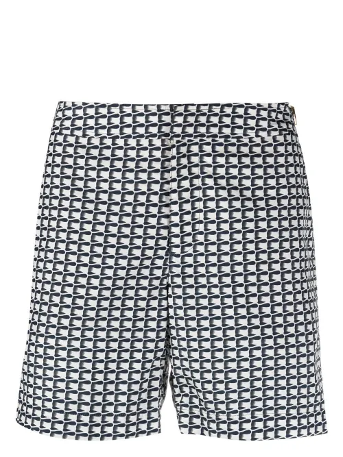 Short de bain à imprimé graphique - Orlebar Brown - Modalova