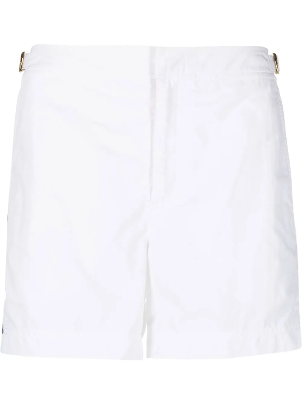 

Orlebar Brown woven-trim swim shorts - White