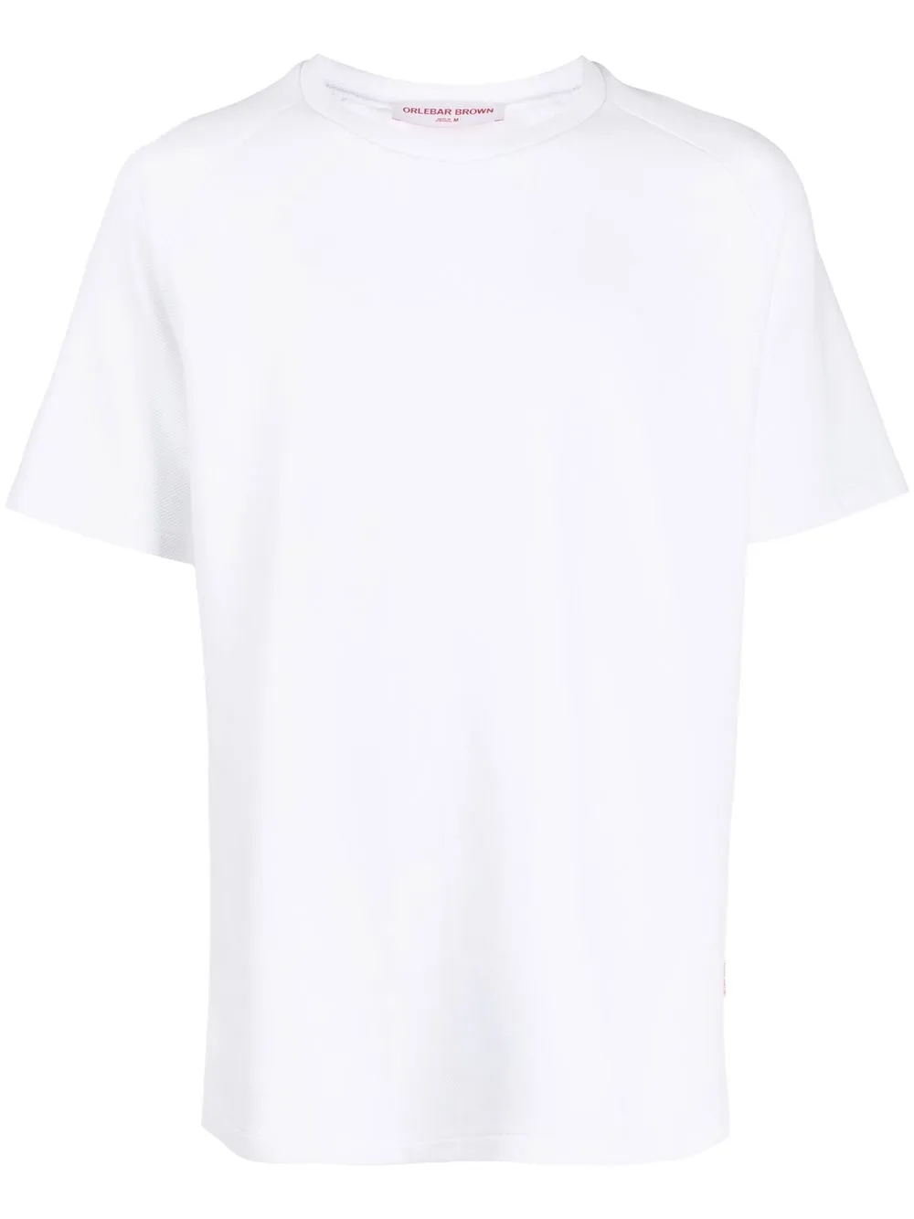 

Orlebar Brown playera manga corta con cuello redondo - Blanco