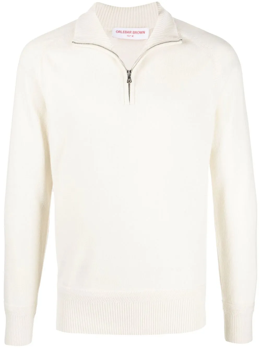 

Orlebar Brown Lennard half-zip fastening jumper - Neutrals