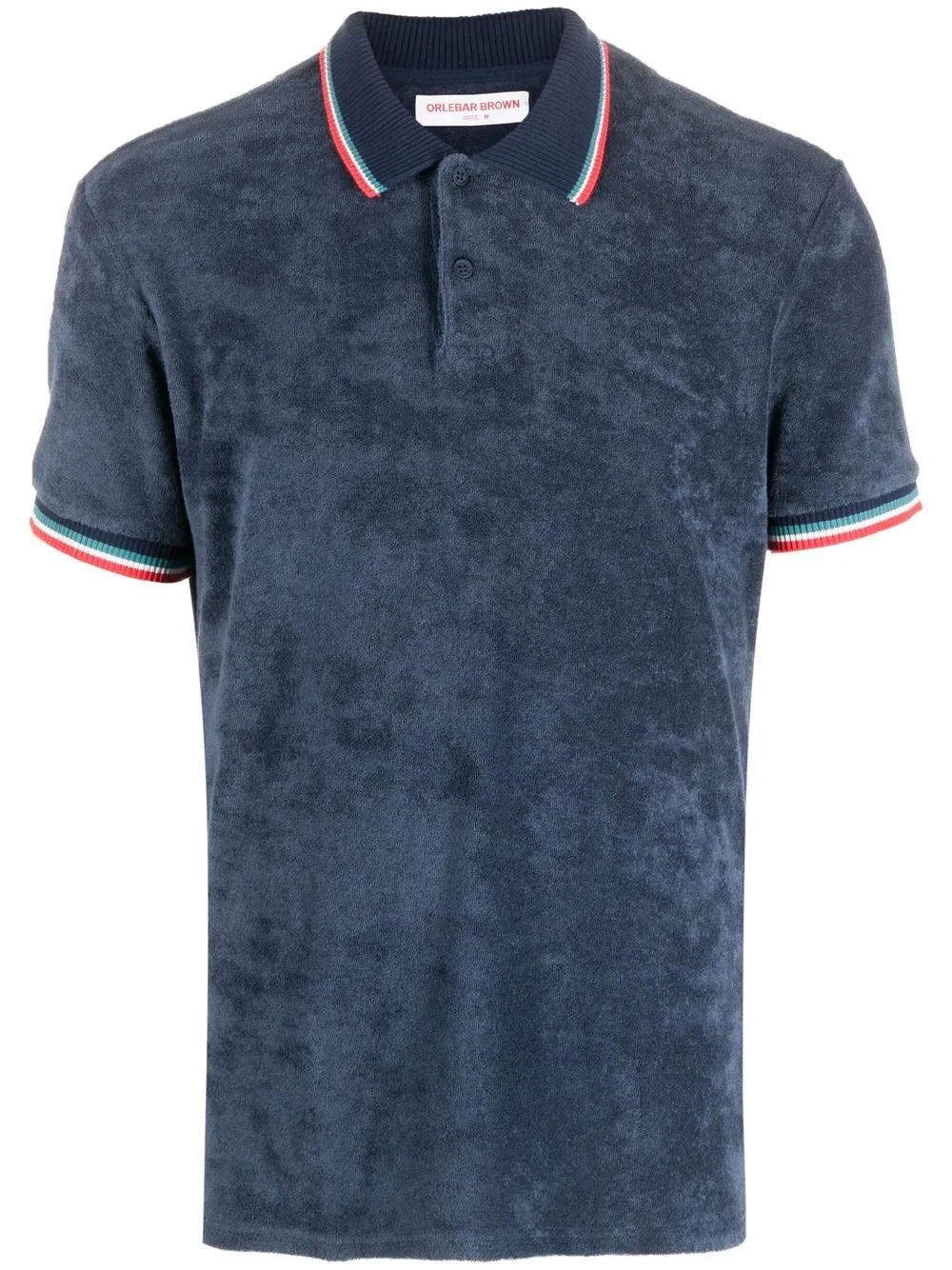 

Orlebar Brown playera tipo polo Jarrett - Azul